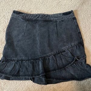 Wish List Jean Skirt